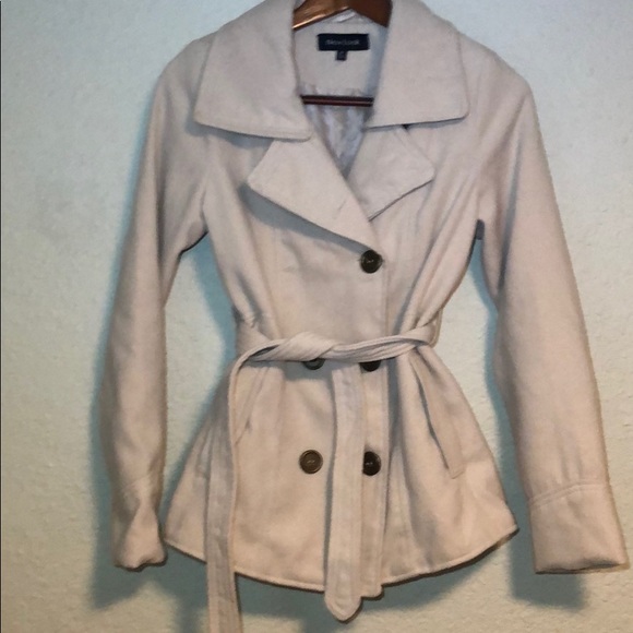 New Look Pea Coat Super Cute Fitted Pea Coat - Picture 8 of 8